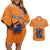 Custom Netherlands Football Couples Matching Off Shoulder Short Dress and Hawaiian Shirt Holland Lion