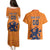 Custom Netherlands Football Couples Matching Puletasi and Hawaiian Shirt Holland Lion