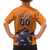 Custom Netherlands Football Family Matching Long Sleeve Bodycon Dress and Hawaiian Shirt Holland Lion