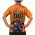 Custom Netherlands Football Family Matching Mermaid Dress and Hawaiian Shirt Holland Lion