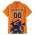Custom Netherlands Football Family Matching Off Shoulder Short Dress and Hawaiian Shirt Holland Lion