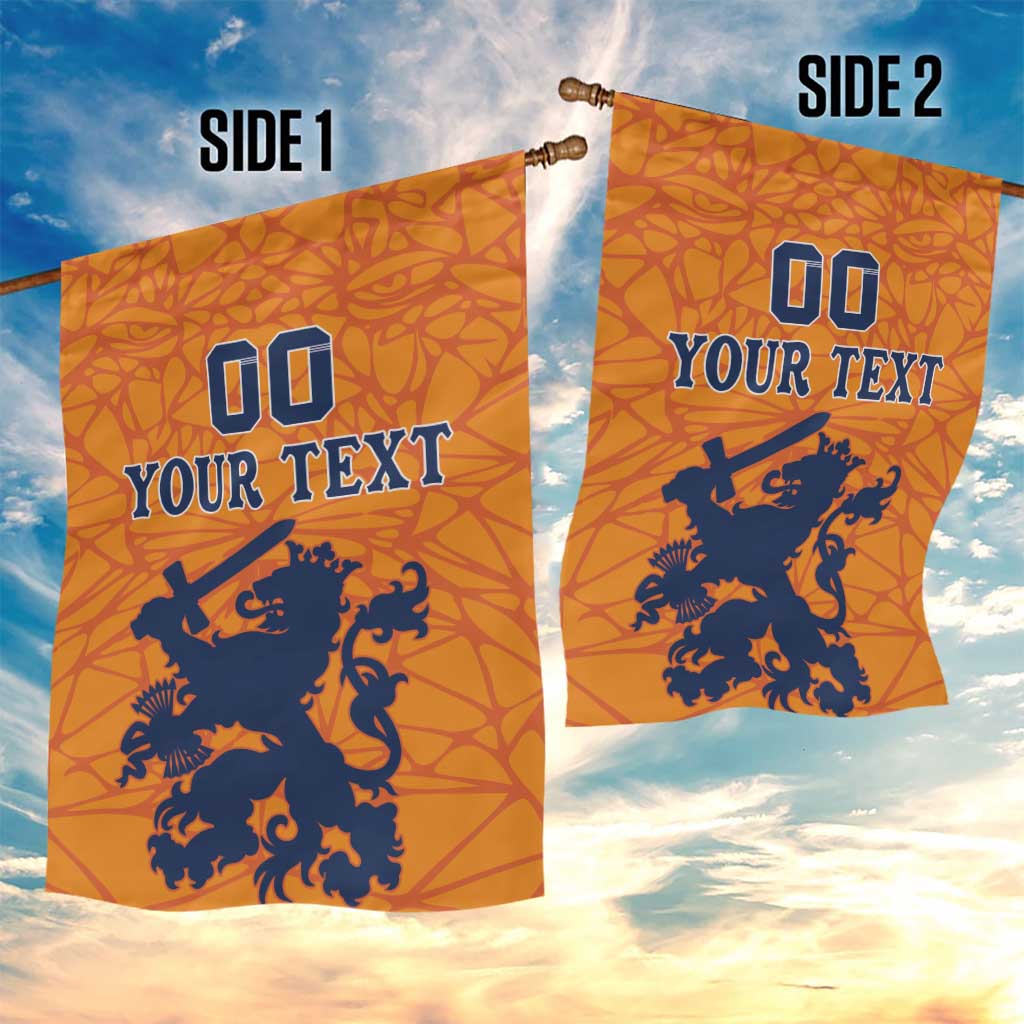 Custom Netherlands Football Garden Flag Holland Lion