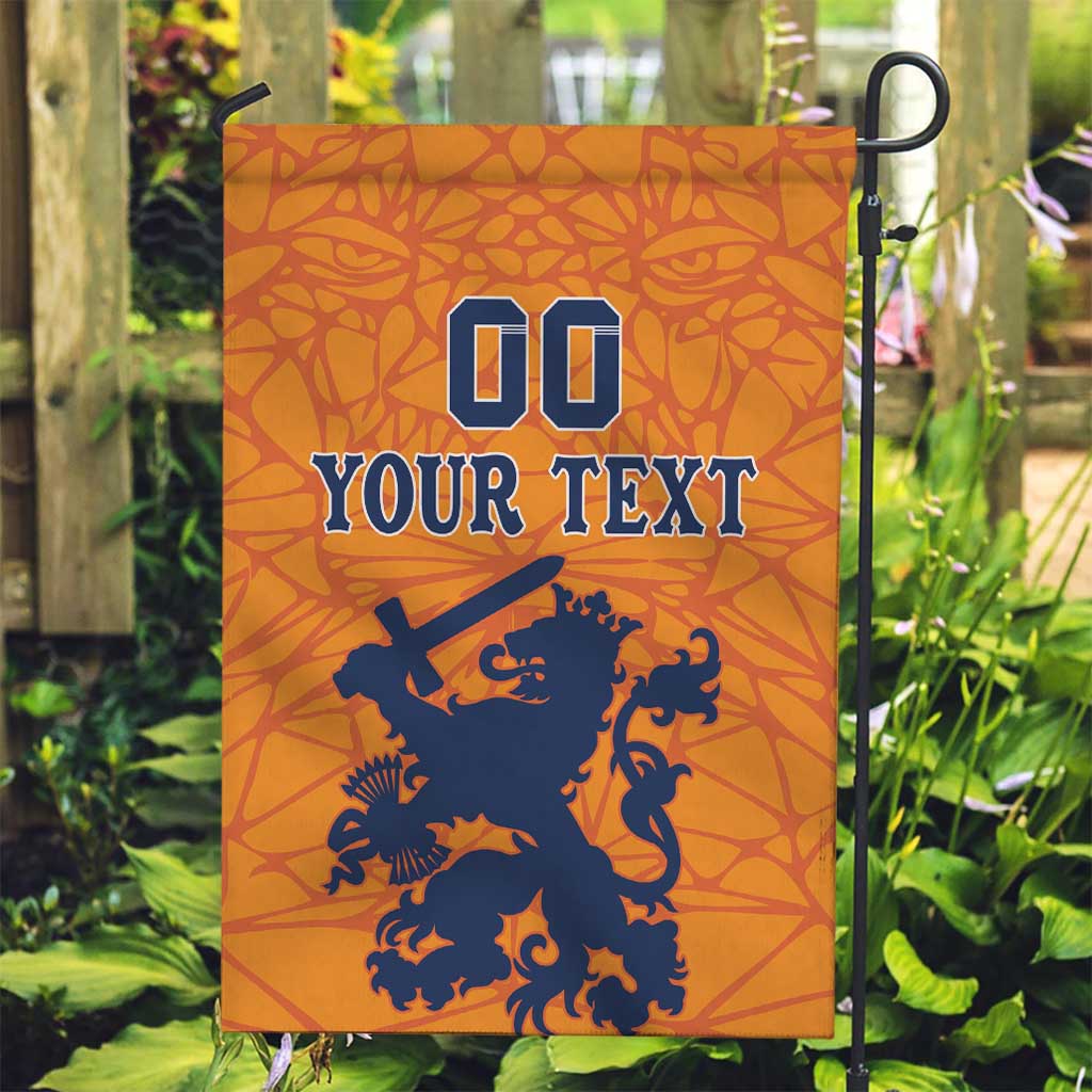 Custom Netherlands Football Garden Flag Holland Lion