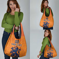 Custom Netherlands Football Grocery Bag Holland Lion