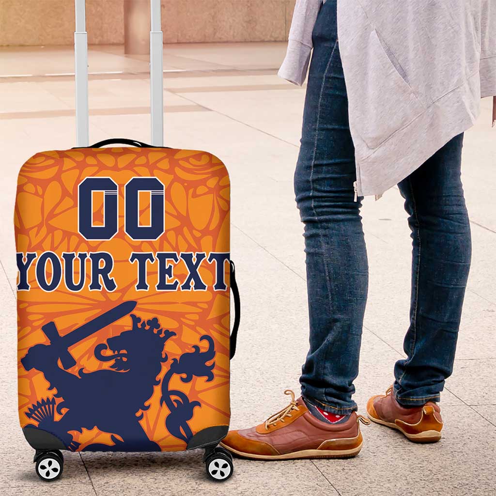 Custom Netherlands Football Luggage Cover Holland Lion