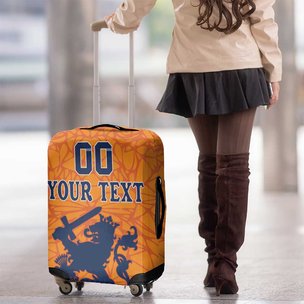 Custom Netherlands Football Luggage Cover Holland Lion