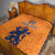 Custom Netherlands Football Quilt Holland Lion