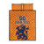 Custom Netherlands Football Quilt Bed Set Holland Lion