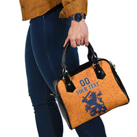 Custom Netherlands Football Shoulder Handbag Holland Lion