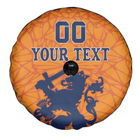 Custom Netherlands Football Spare Tire Cover Holland Lion
