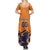 Custom Netherlands Football Summer Maxi Dress Holland Lion