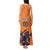 Custom Netherlands Football Tank Maxi Dress Holland Lion