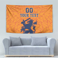 Custom Netherlands Football Tapestry Holland Lion