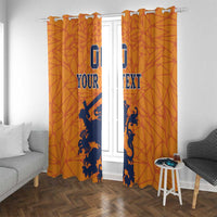 Custom Netherlands Football Window Curtain Holland Lion