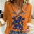 Custom Netherlands Football Women Casual Shirt Holland Lion