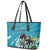Personalized Saint Kitts and Nevis Coconut Palm Tree Leather Tote Bag - Wonder Print Shop