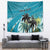 Personalized Saint Kitts and Nevis Coconut Palm Tree Tapestry - Wonder Print Shop
