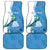 Personalized Guatemala Independence Day Car Mats Since 1821 With Quetzal Bird - Wonder Print Shop