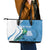 Personalized Guatemala Independence Day Leather Tote Bag Since 1821 With Quetzal Bird - Wonder Print Shop