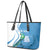 Personalized Guatemala Independence Day Leather Tote Bag Since 1821 With Quetzal Bird - Wonder Print Shop