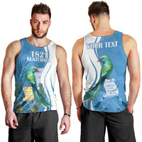 Personalized Guatemala Independence Day Men Tank Top Since 1821 With Quetzal Bird - Wonder Print Shop