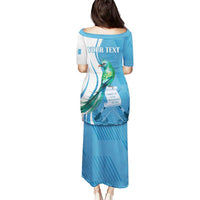 Personalized Guatemala Independence Day Puletasi Since 1821 With Quetzal Bird - Wonder Print Shop