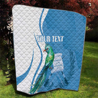 Personalized Guatemala Independence Day Quilt Since 1821 With Quetzal Bird - Wonder Print Shop