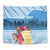 Personalized Guatemala Independence Day Tapestry With Tropical Flower - Wonder Print Shop