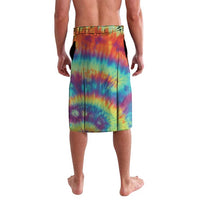 Custom Lithuania Basketball Skeleton 1992 Lavalava Tie Dye Pattern - Wonder Print Shop