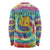 Custom Lithuania Basketball Skeleton 1992 Long Sleeve Shirt Tie Dye Pattern - Wonder Print Shop