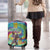 Custom Lithuania Basketball Skeleton 1992 Luggage Cover Tie Dye Pattern - Wonder Print Shop