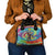 Custom Lithuania Basketball Skeleton 1992 Shoulder Handbag Tie Dye Pattern - Wonder Print Shop