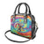 Custom Lithuania Basketball Skeleton 1992 Shoulder Handbag Tie Dye Pattern - Wonder Print Shop