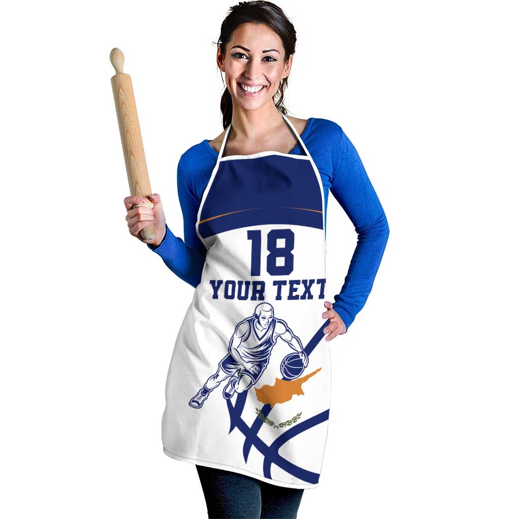 Cyprus Basketball Custom Apron Go Champion - Wonder Print Shop