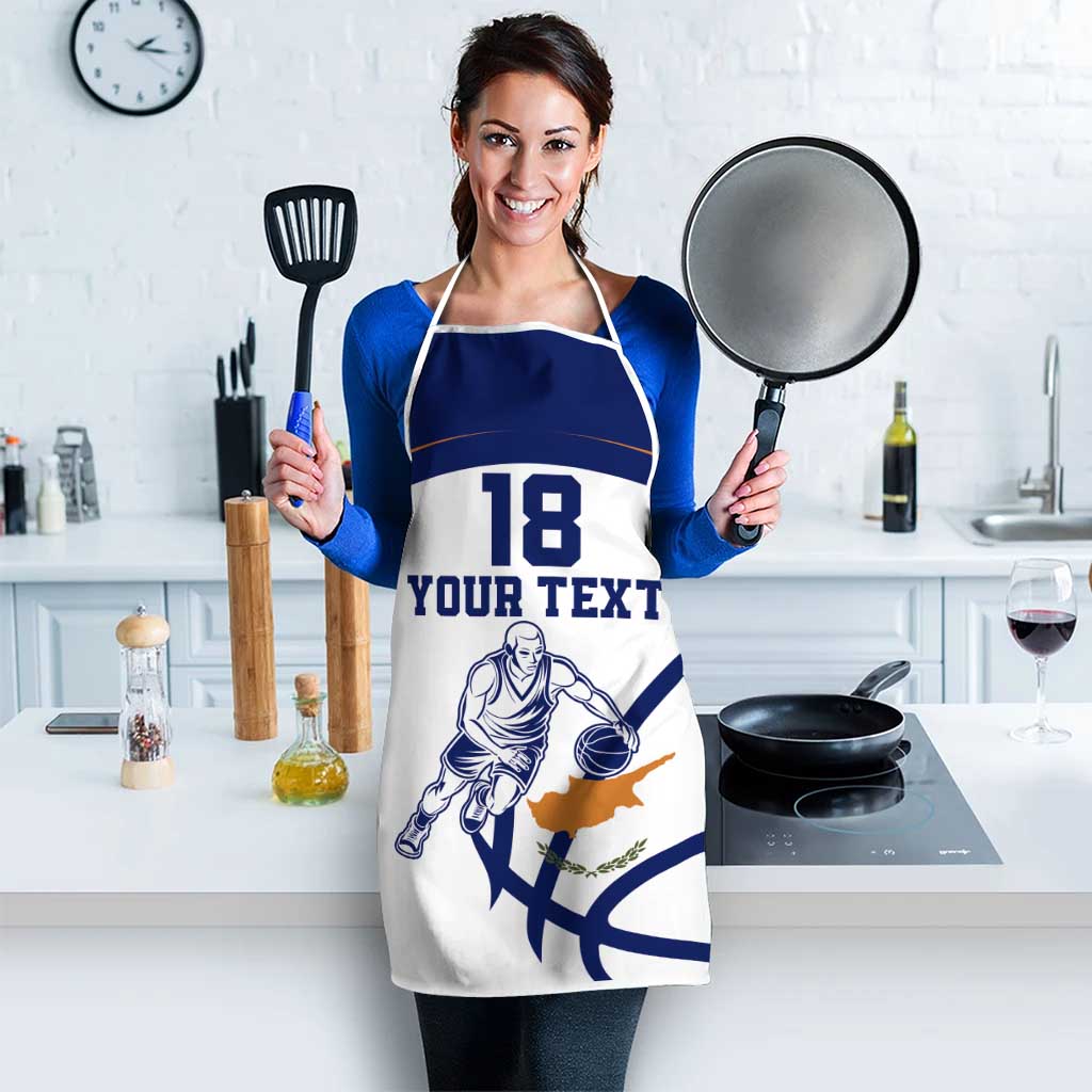 Cyprus Basketball Custom Apron Go Champion - Wonder Print Shop