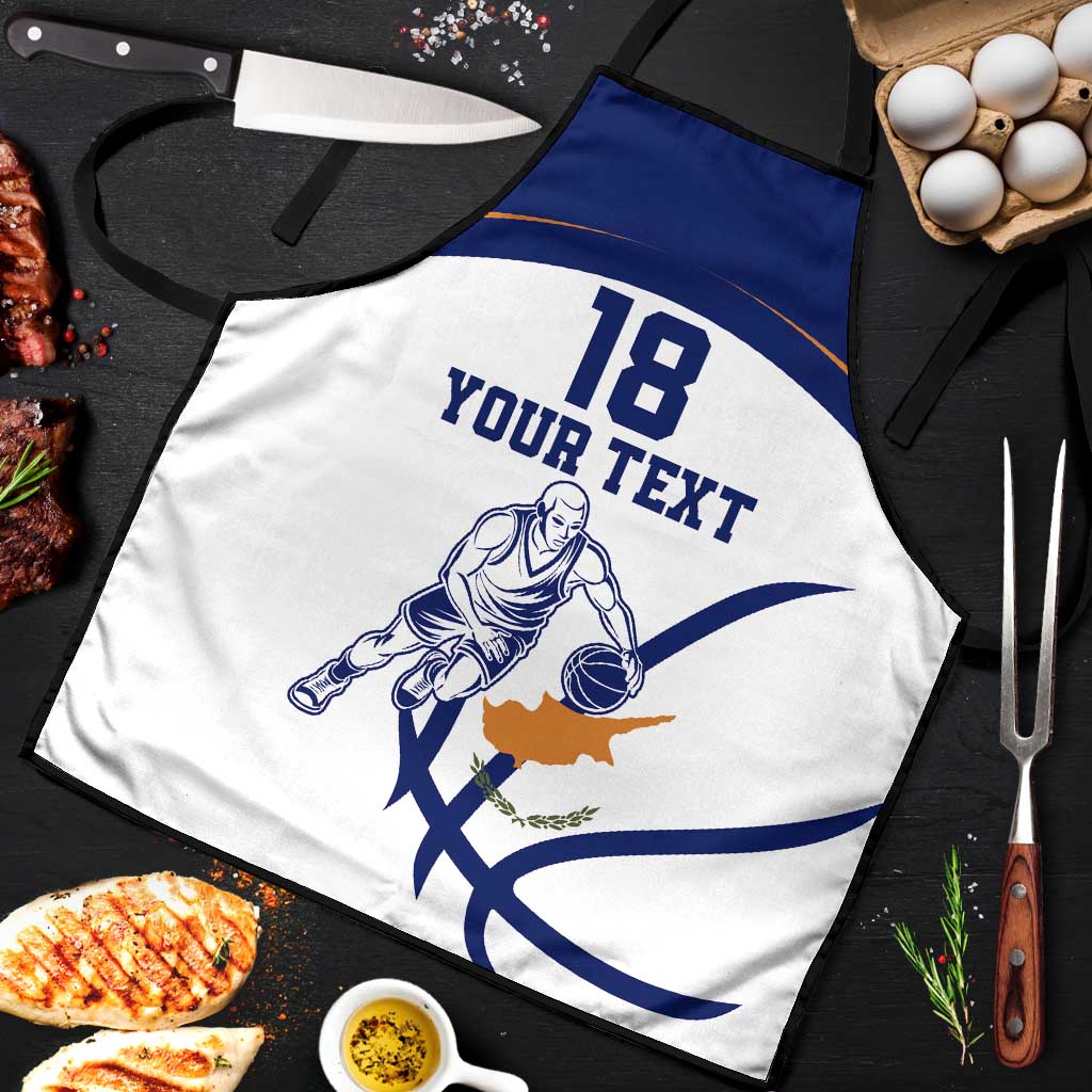 Cyprus Basketball Custom Apron Go Champion - Wonder Print Shop