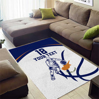 Cyprus Basketball Custom Area Rug Go Champion - Wonder Print Shop