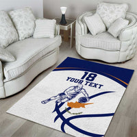 Cyprus Basketball Custom Area Rug Go Champion - Wonder Print Shop