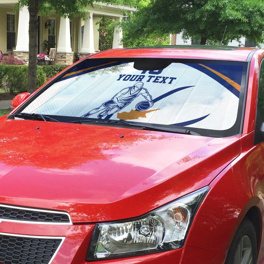 Cyprus Basketball Custom Auto Sun Shade Go Champion - Wonder Print Shop