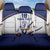Cyprus Basketball Custom Back Car Seat Cover Go Champion - Wonder Print Shop