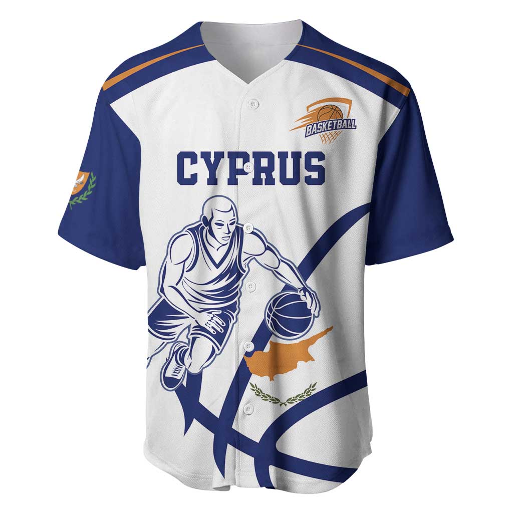 Cyprus Basketball Custom Baseball Jersey Go Champion - Wonder Print Shop