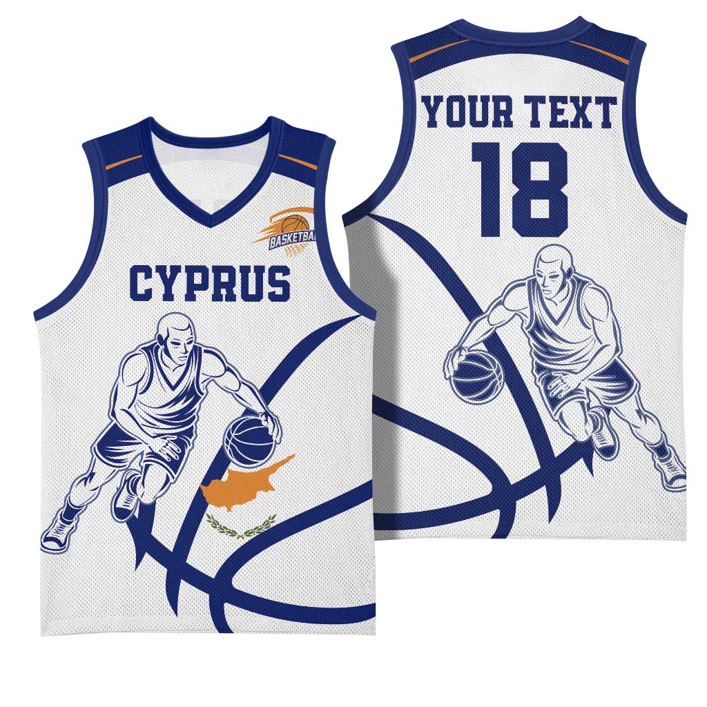 Cyprus Basketball Custom Basketball Jersey Go Champion - Wonder Print Shop