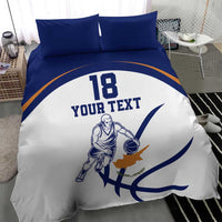 Cyprus Basketball Custom Bedding Set Go Champion - Wonder Print Shop