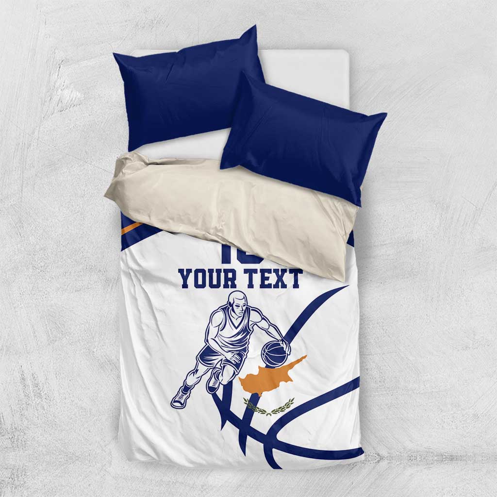 Cyprus Basketball Custom Bedding Set Go Champion - Wonder Print Shop