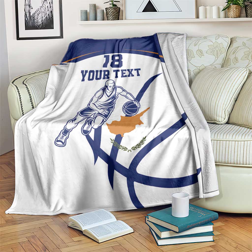 Cyprus Basketball Custom Blanket Go Champion - Wonder Print Shop