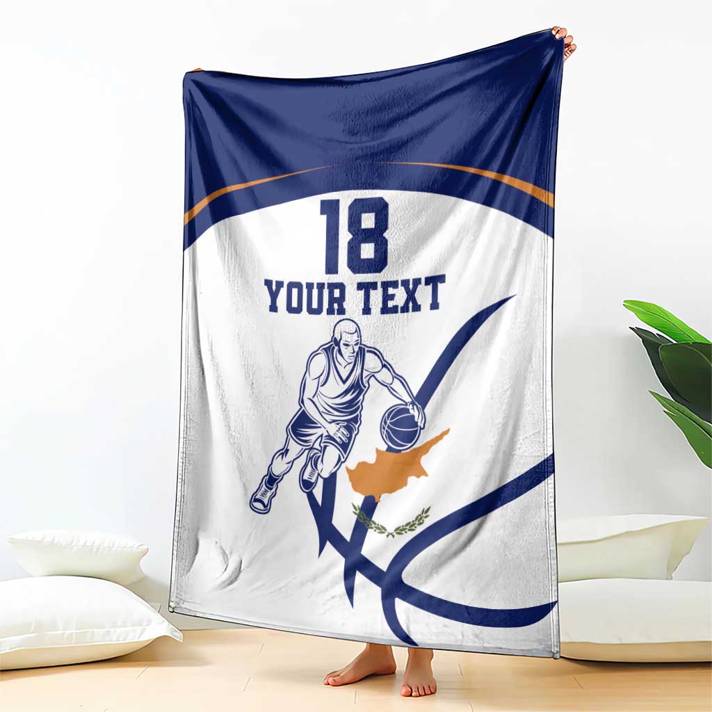 Cyprus Basketball Custom Blanket Go Champion - Wonder Print Shop
