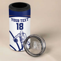Cyprus Basketball Custom 4 in 1 Can Cooler Tumbler Go Champion - Wonder Print Shop