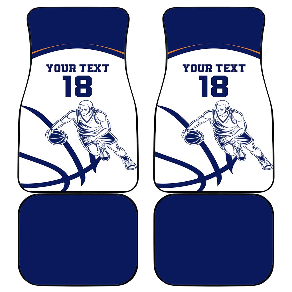 Cyprus Basketball Custom Car Mats Go Champion - Wonder Print Shop