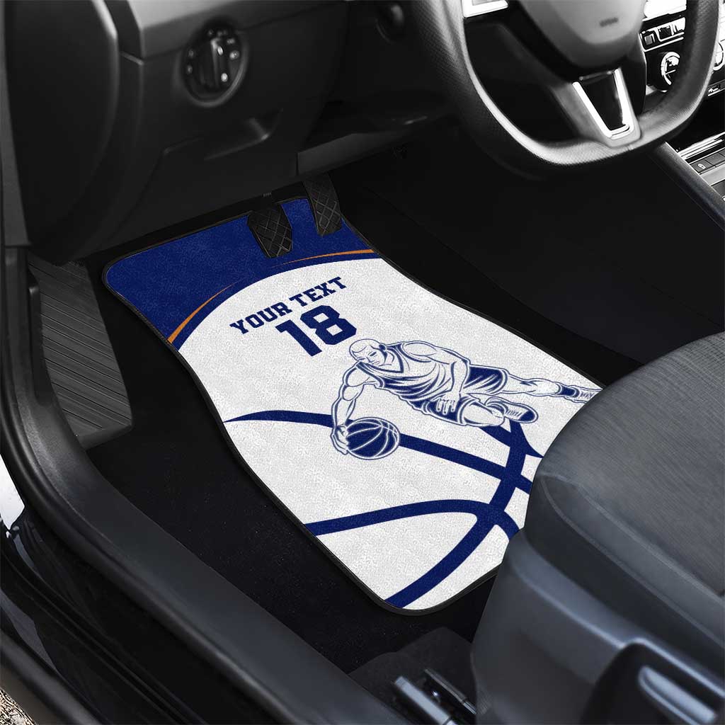 Cyprus Basketball Custom Car Mats Go Champion - Wonder Print Shop