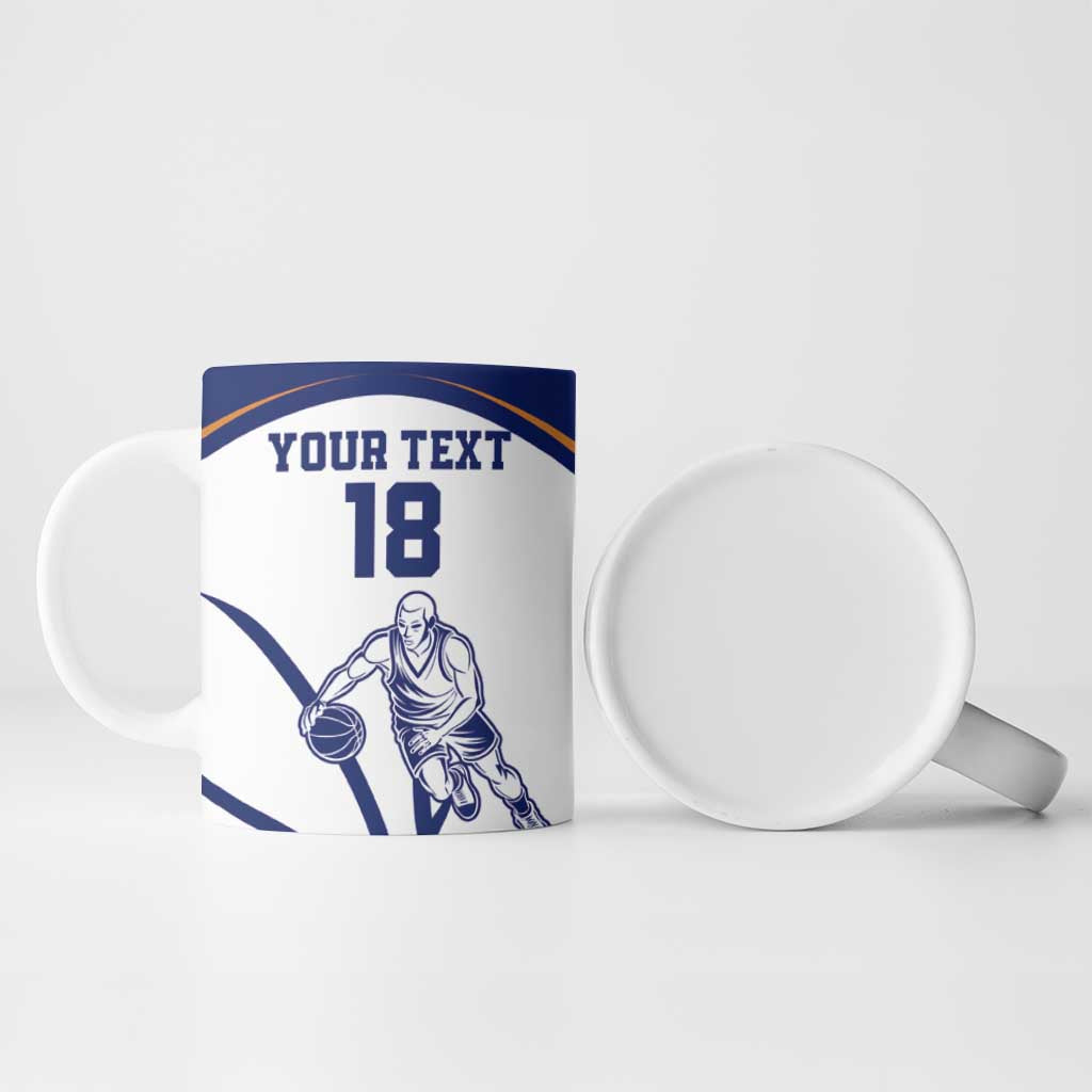 Cyprus Basketball Custom Ceramic Mug Go Champion - Wonder Print Shop